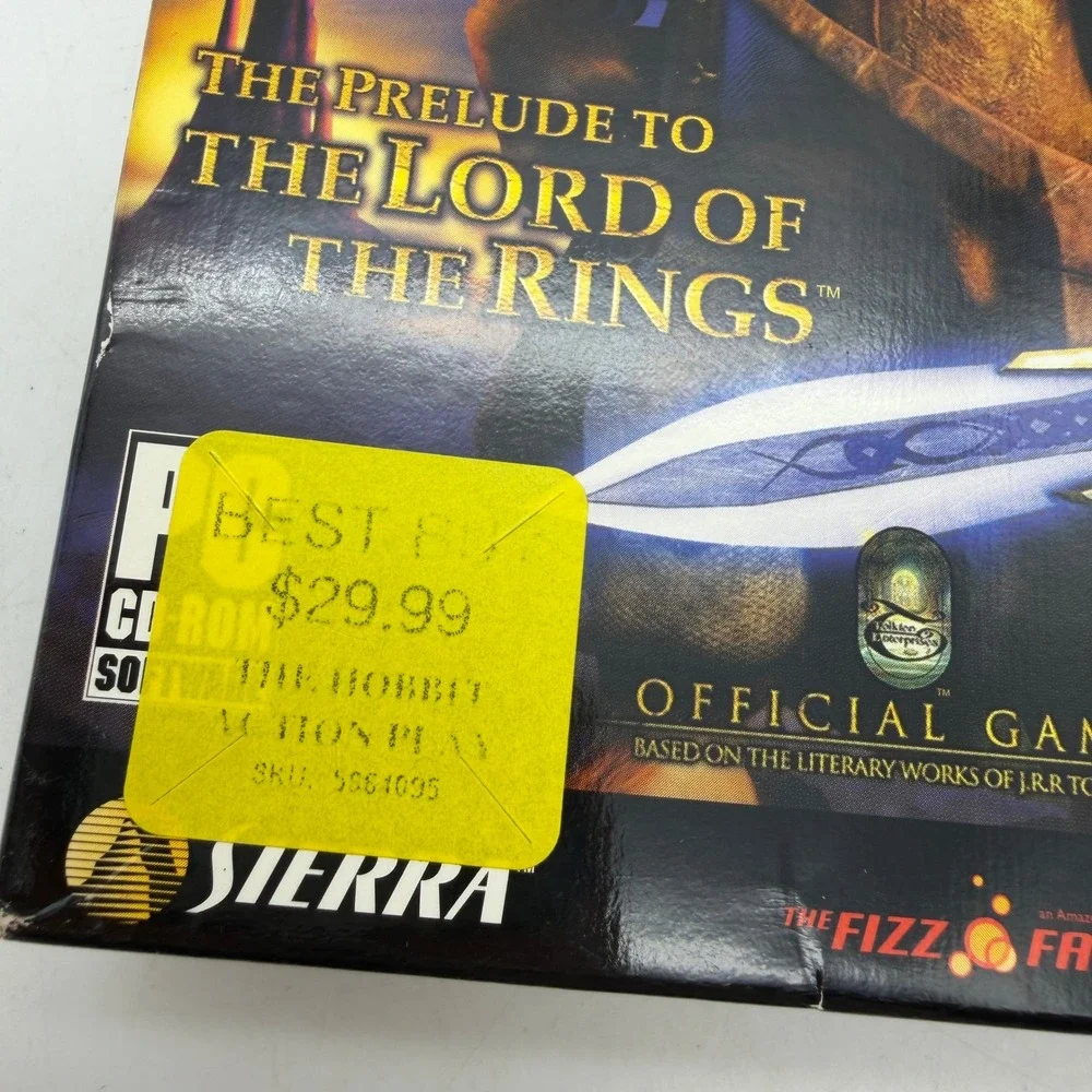 Sierra Entertainment hobbit official